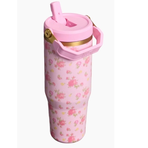 Sold. Not for sale NWT Stanley LoveShackFancy Flip Straw Tumbler Ibiza Sunset - Picture 5 of 13
